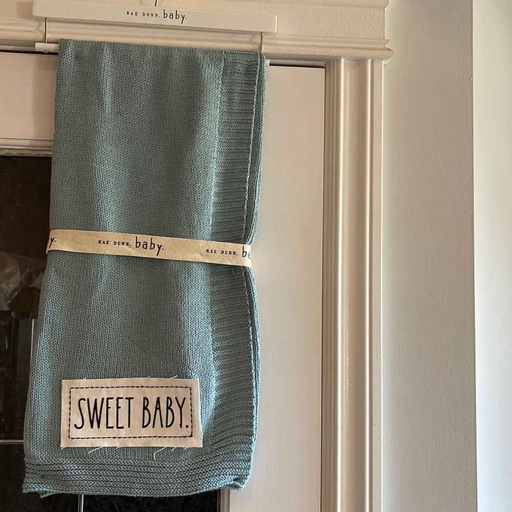Rae Dunn - SWEET BABY - blanket